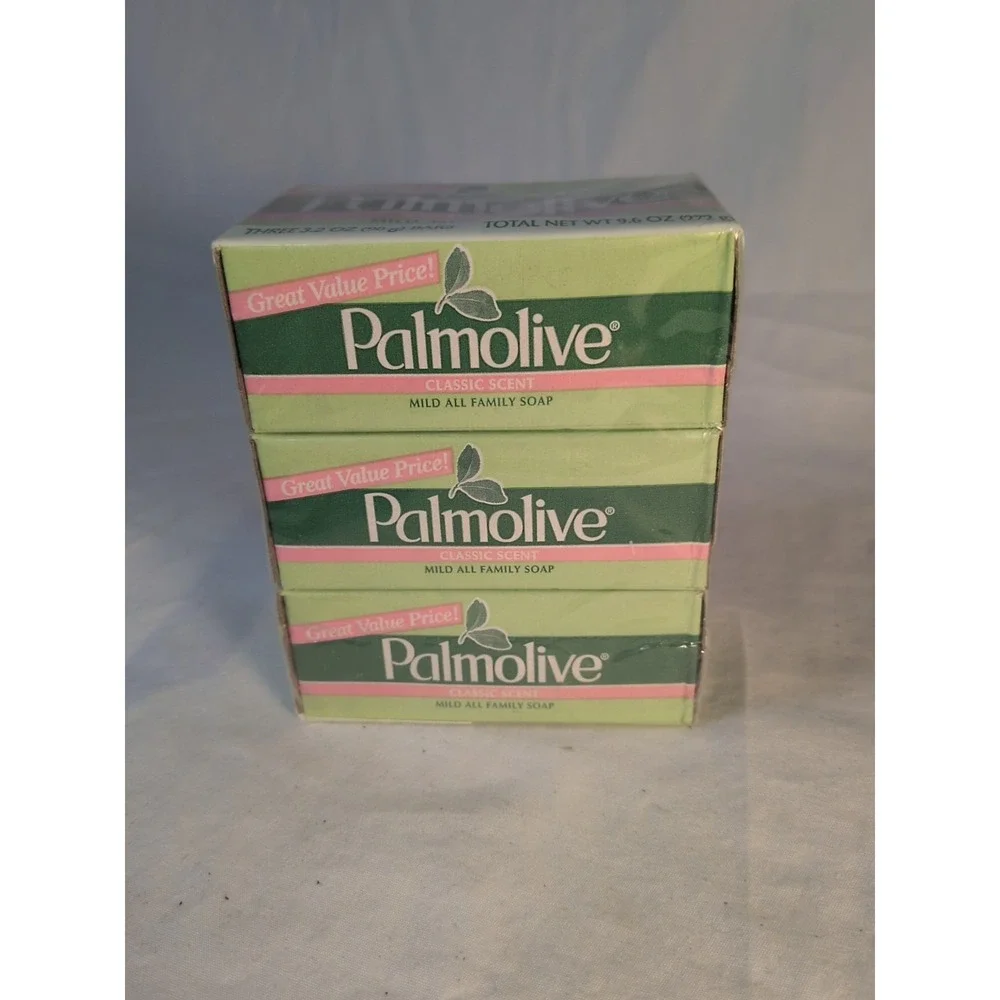 vintage palmolive bar soapVintage Palmolive Classic Scent Soap Bars Lot of 3 Pac